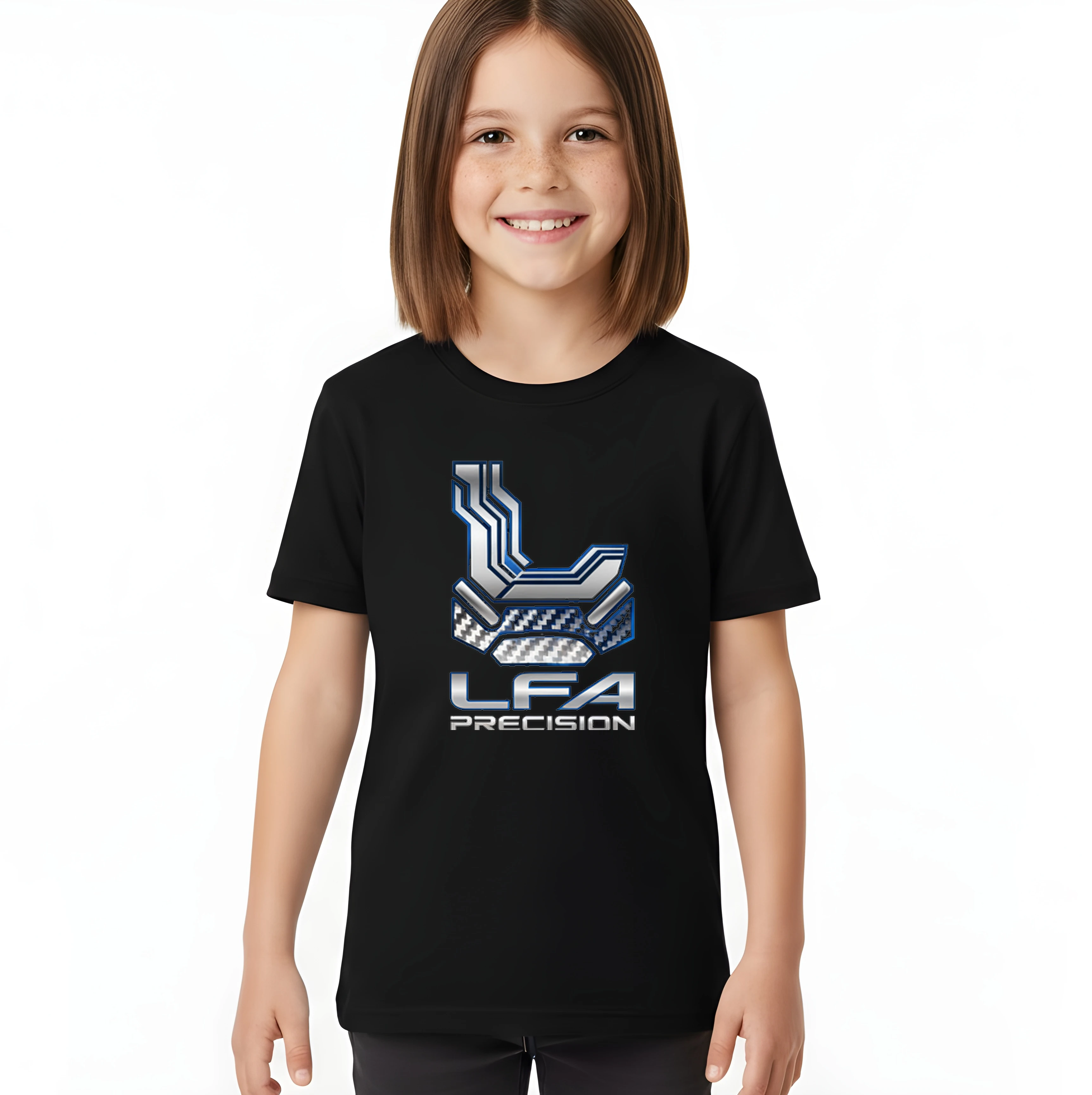 kids_tshirt_black_Lfa_Precision_Karbonová_Síla_Precizní_Design_A_Luxusní_Výkon_Black