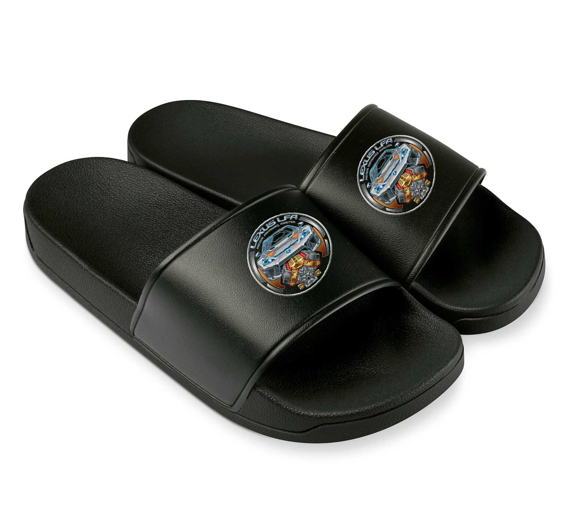slippers_black_Lexus_Lfa_Přesnost_Výkon_A_Zlaté_Srdce_V10_Dokonalost_Na_Silnici_Black