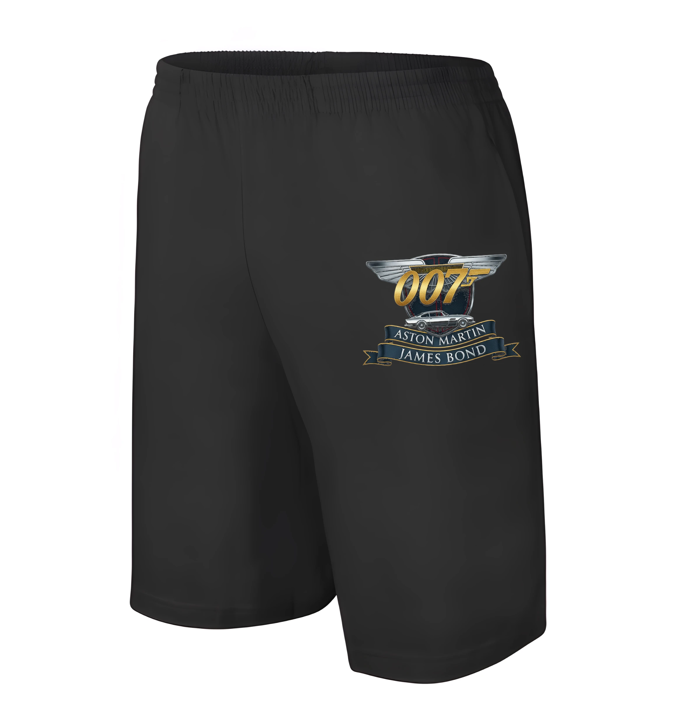 Pánské/dětské kraťasy Nadčasová Zlatá Elegance Aston Martin James Bond Klasická Špionážní Ikona