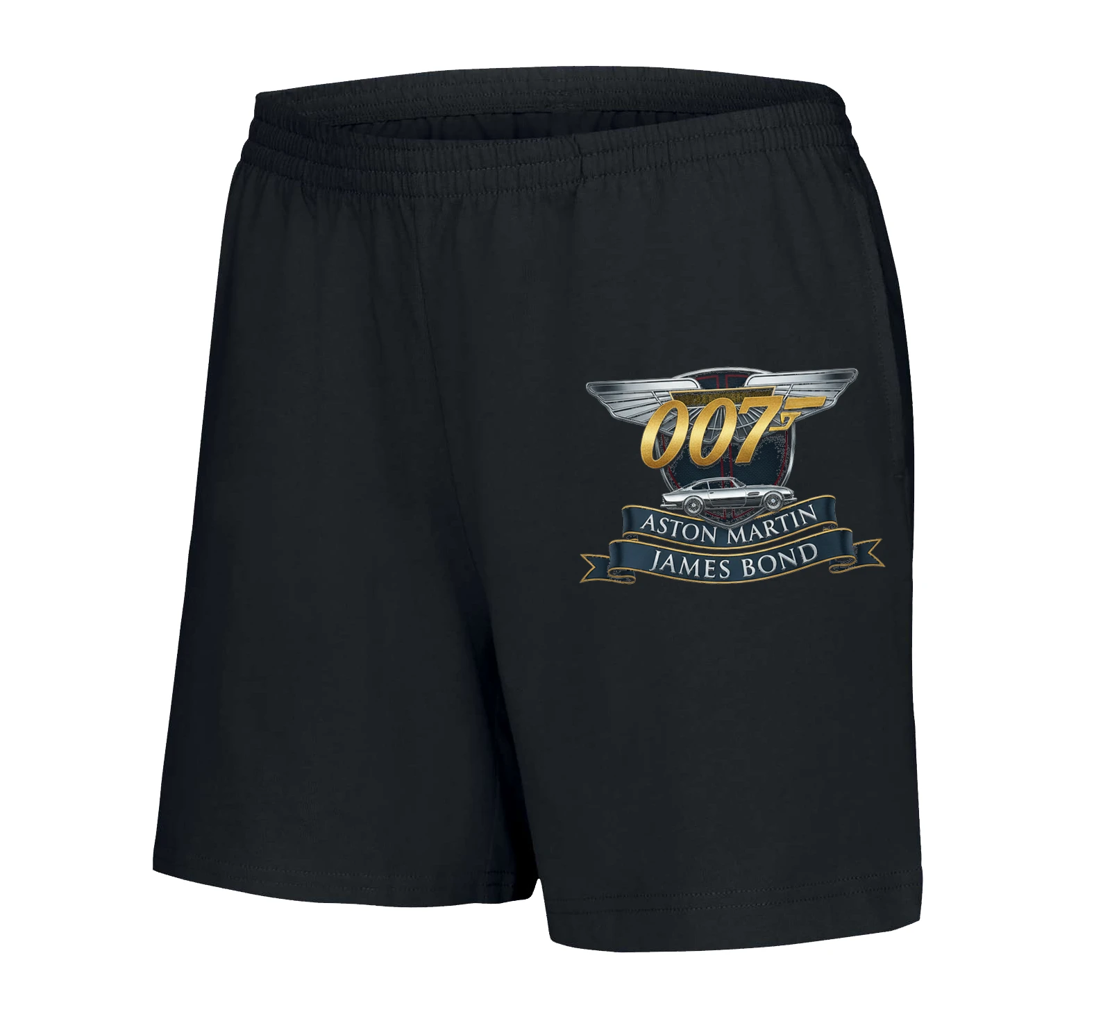 woman_shorts_black_Nadčasová_Zlatá_Elegance_Aston_Martin_James_Bond_Klasická_Špionážní_Ikona_Black_middle