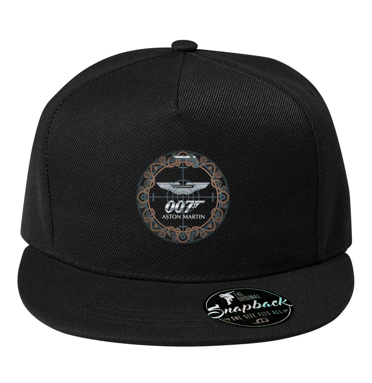 Snapback sapka, eleganciával és erővel, Aston Martin 007 mechanikus Targetben