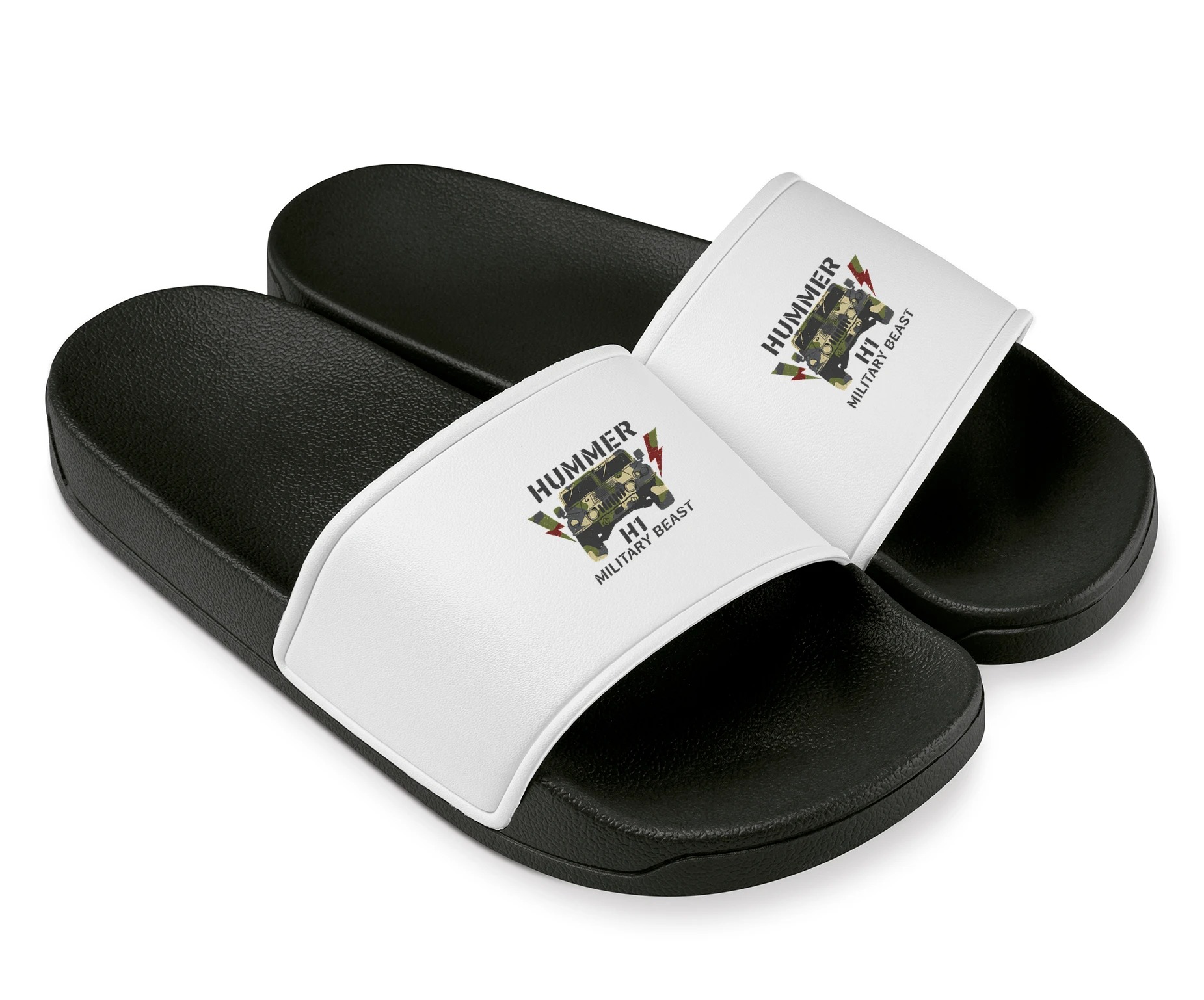 slippers_white_Hummer_H1_Armádní_Maskování_Divoký_Terénní_Výkon_A_Nezastavitelná_Síla_White