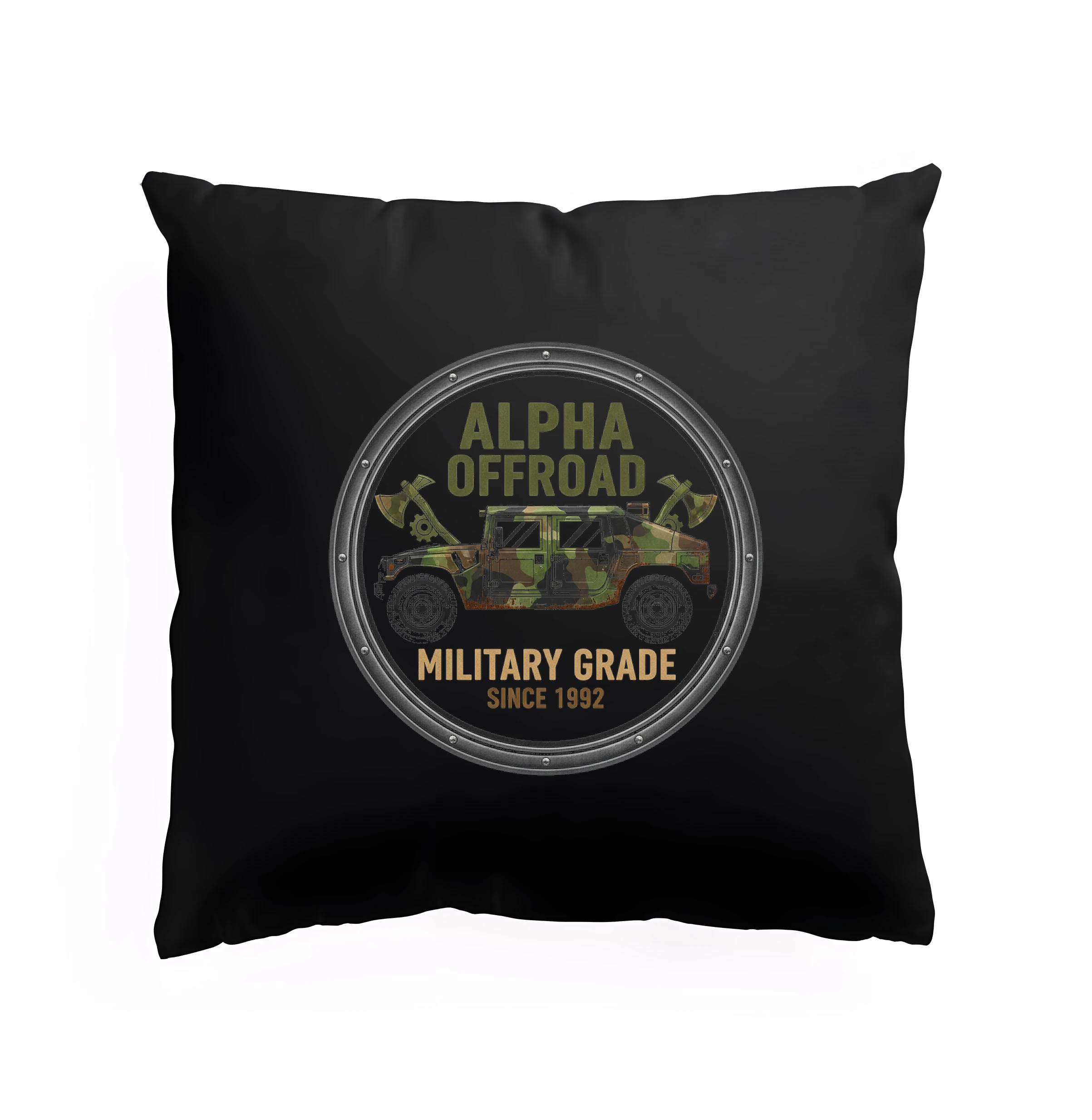 pillow_black_Alpha_Offroad_Vojenská_Maskáčová_Bestie_Pro_Nezničitelný_Terén_Black