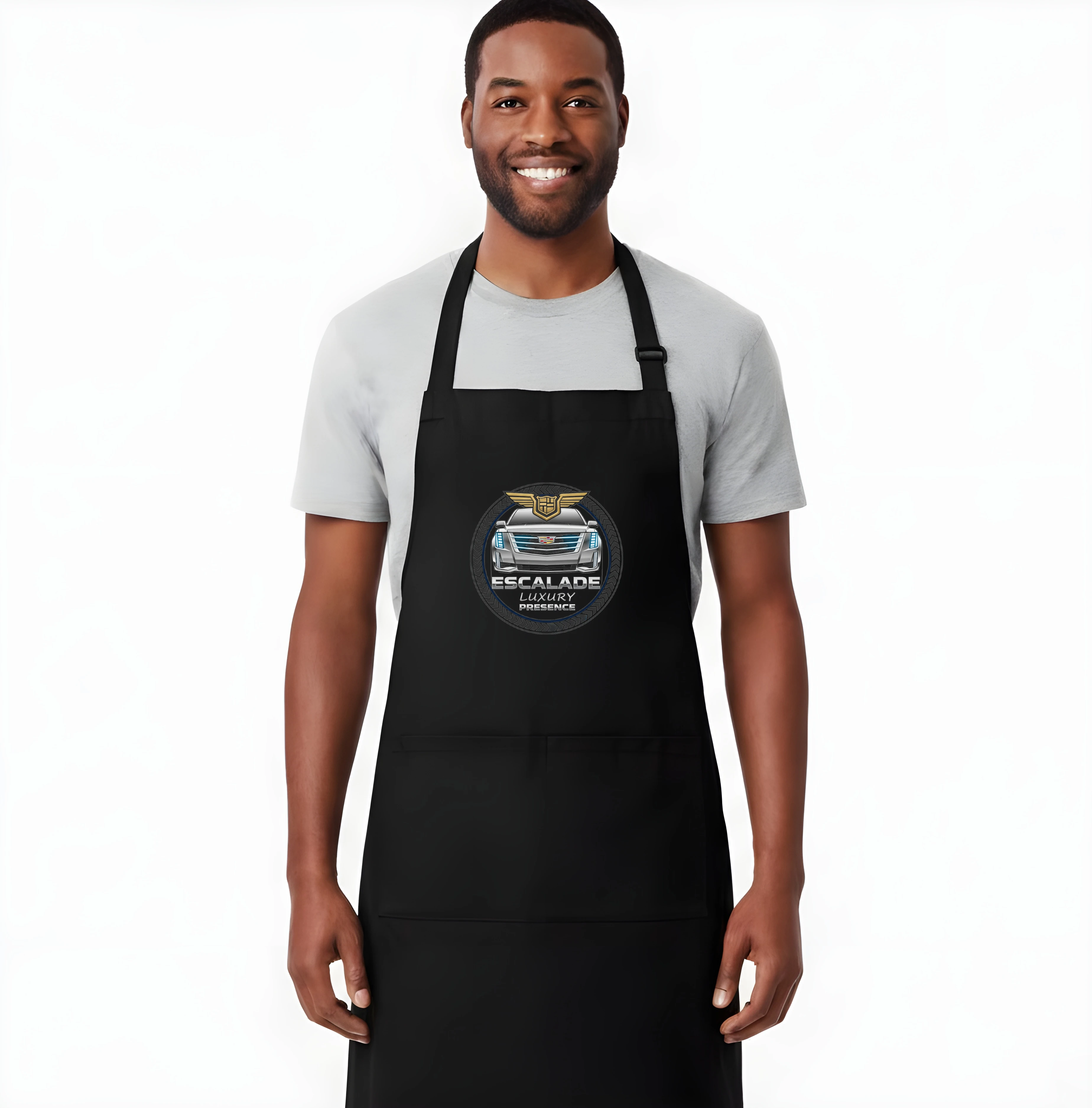 apron_black_Escalade_Luxusní_Přítomnost_A_Výrazná_Královská_Prestiž_Na_Silnici_Black