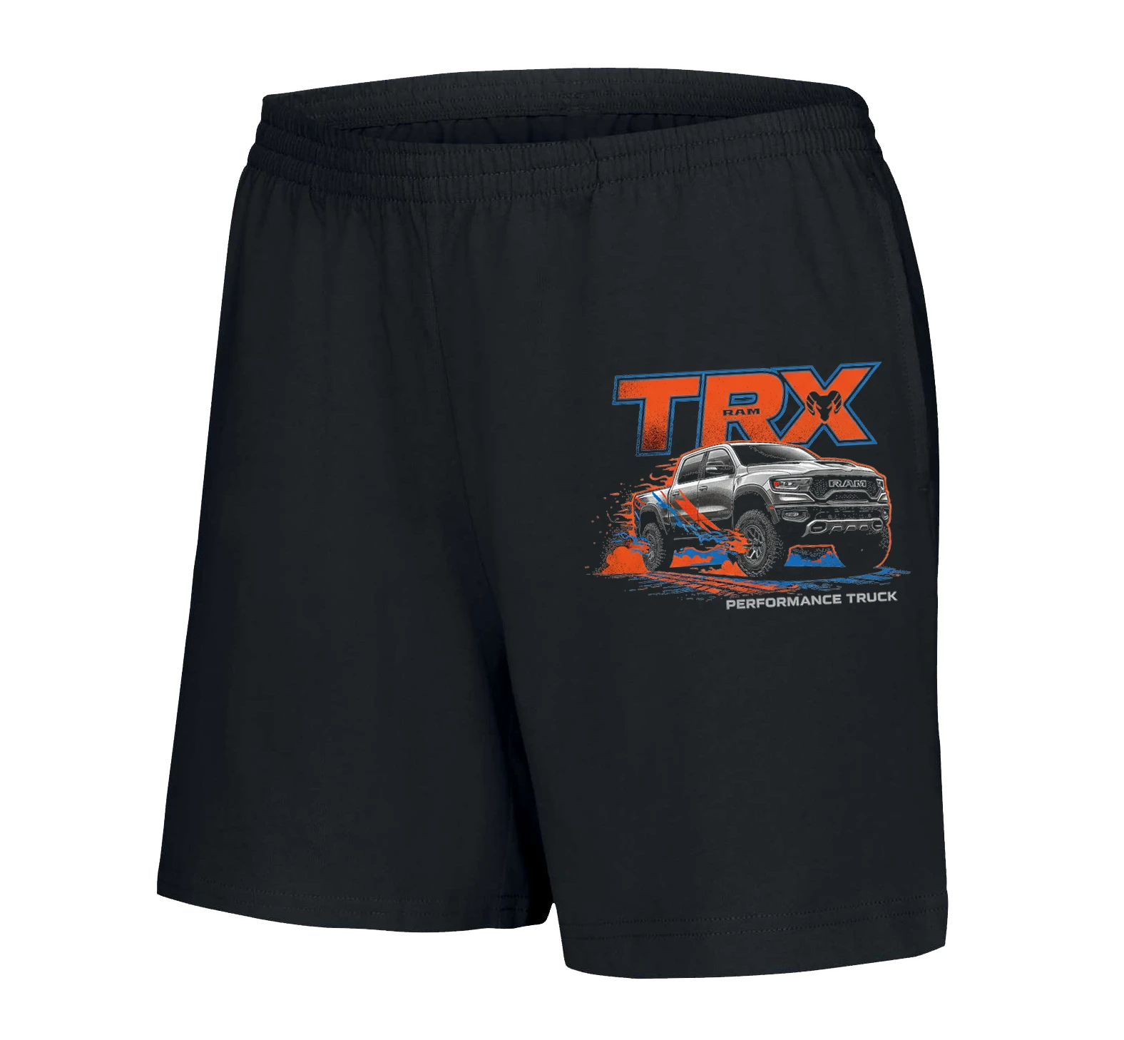 woman_shorts_black_Divoký_Trx_Ram_Výkon_Offroad_Síla_A_Adrenalin_Black