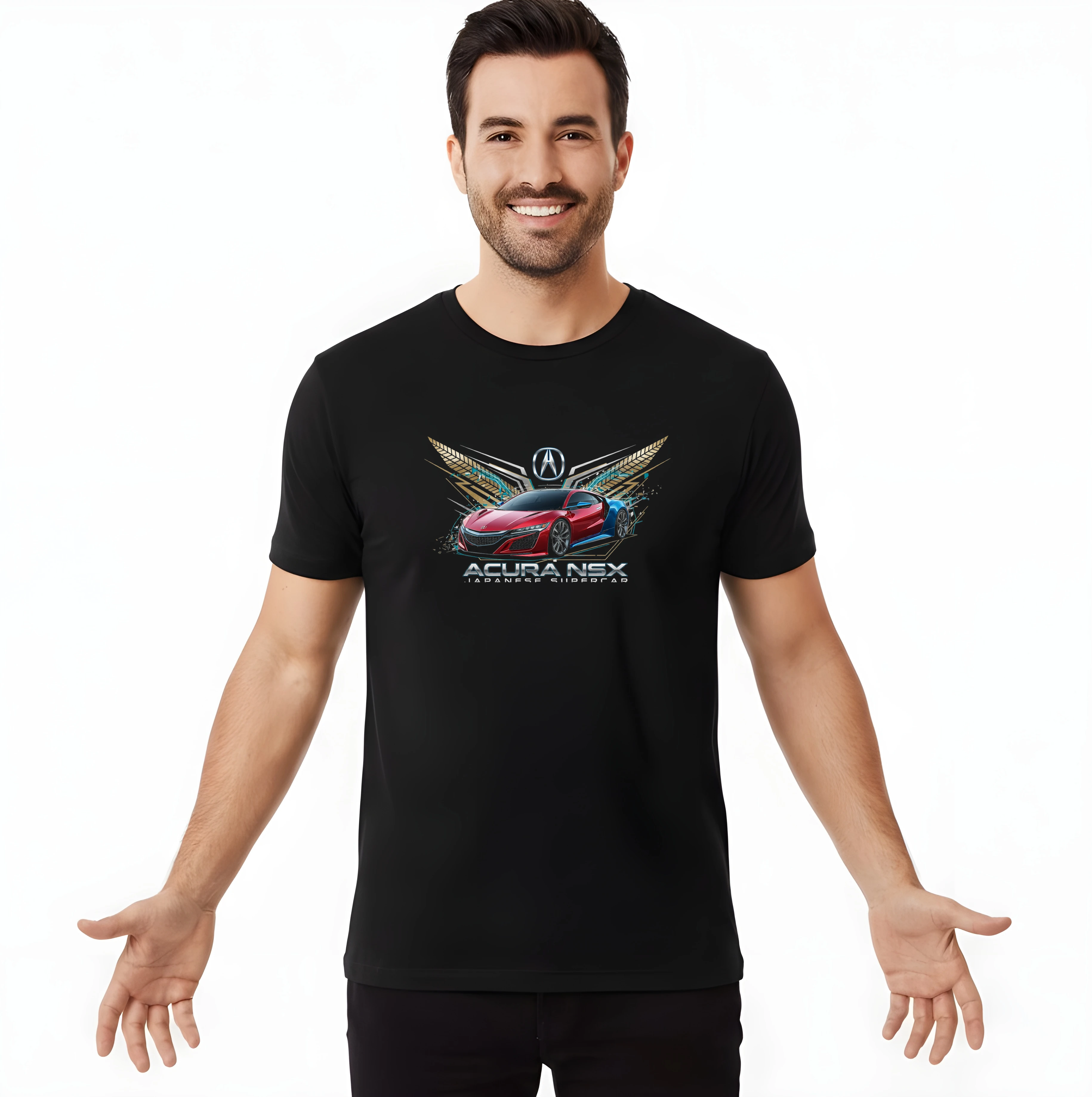 men_tshirt_black_Acura_Nsx_Japonské_Supersportovní_Křídlo_Rychlosti_A_Futuristického_Šarmu_Black_uptop