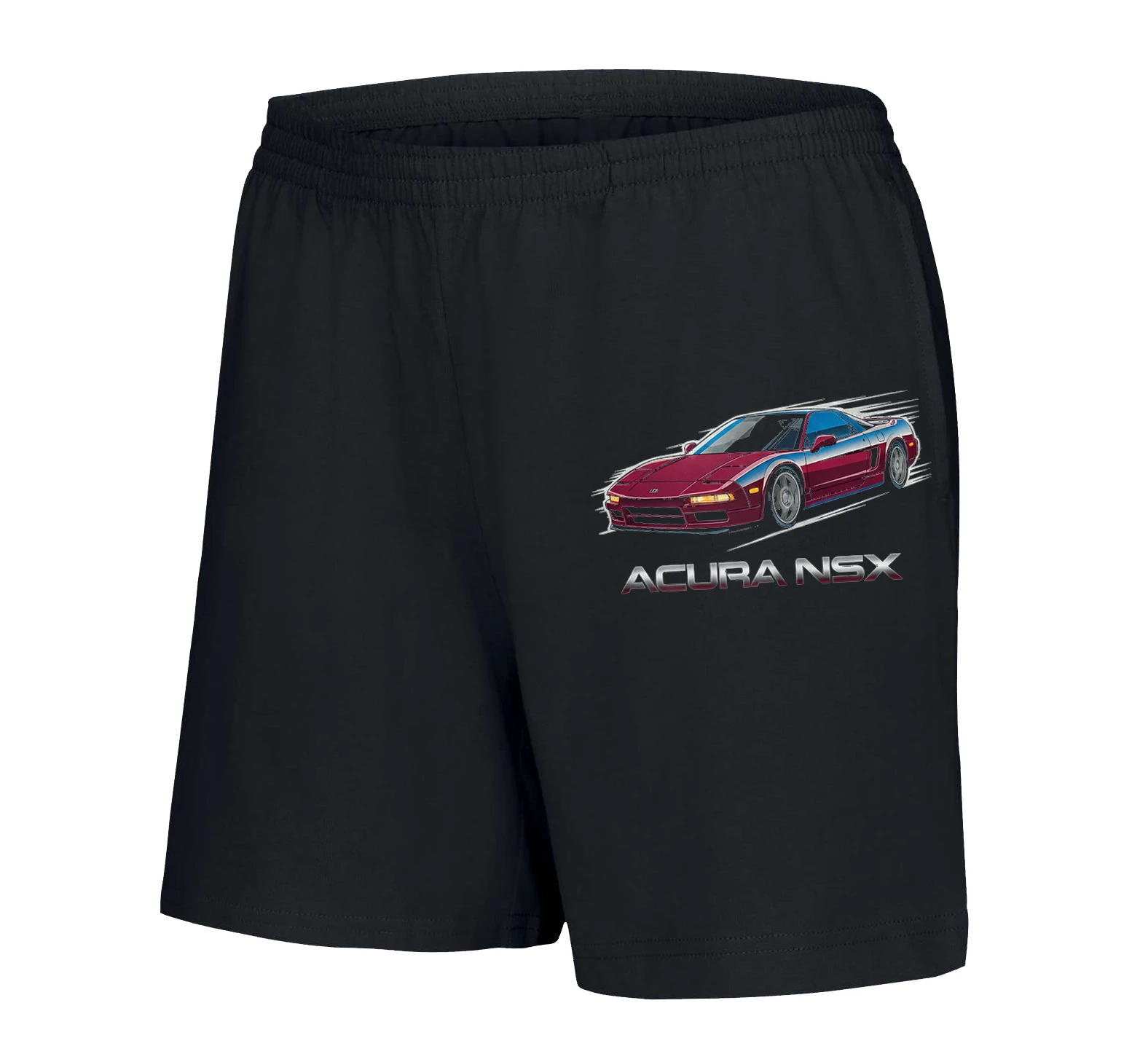 woman_shorts_black_Retro_Japonská_Rychlost_A_Elegance_Acura_Nsx__Dokonalý_Závodní_Sen_Black_middle