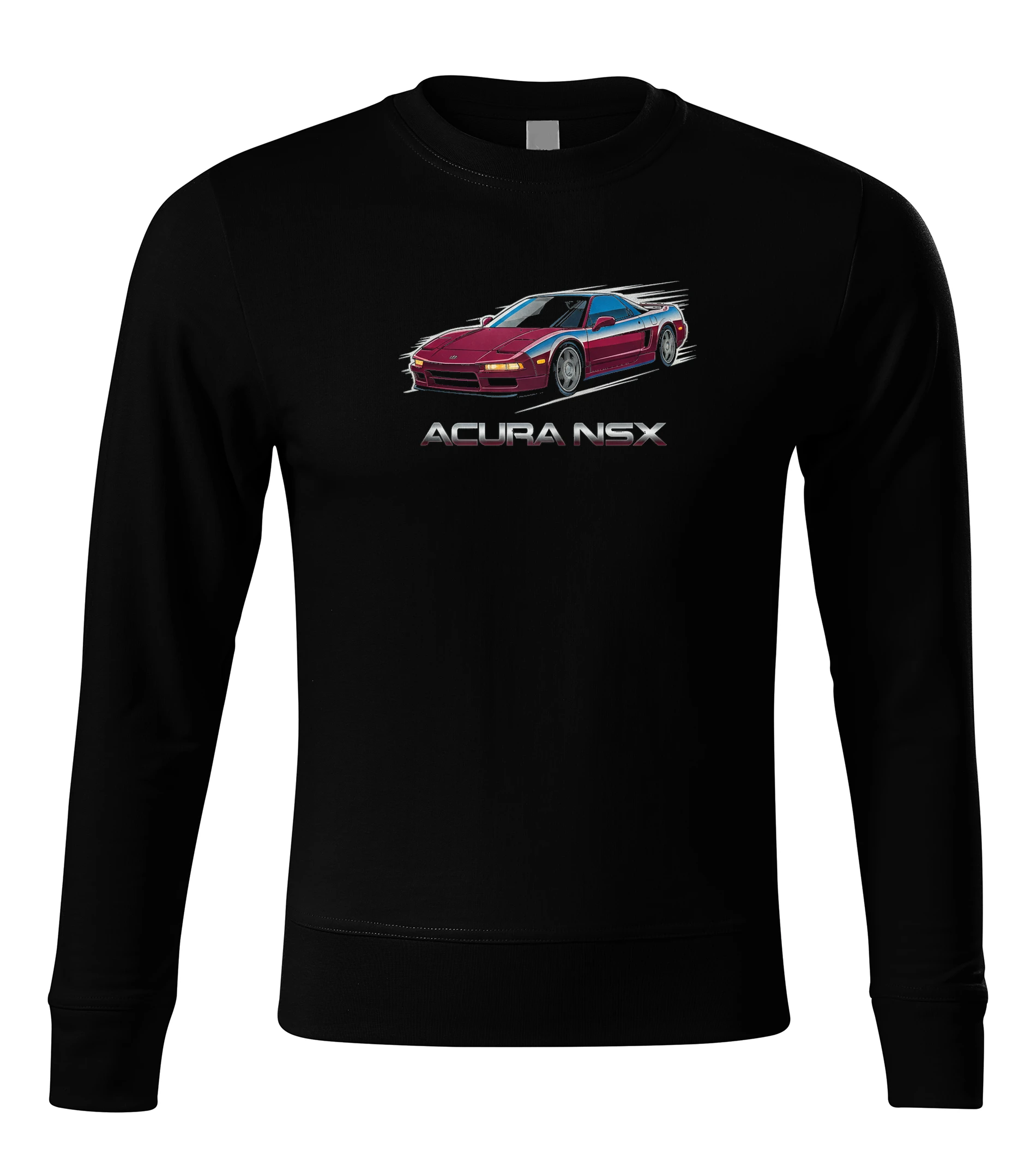 sweatshirt_black_Retro_Japonská_Rychlost_A_Elegance_Acura_Nsx__Dokonalý_Závodní_Sen_Black_uptop