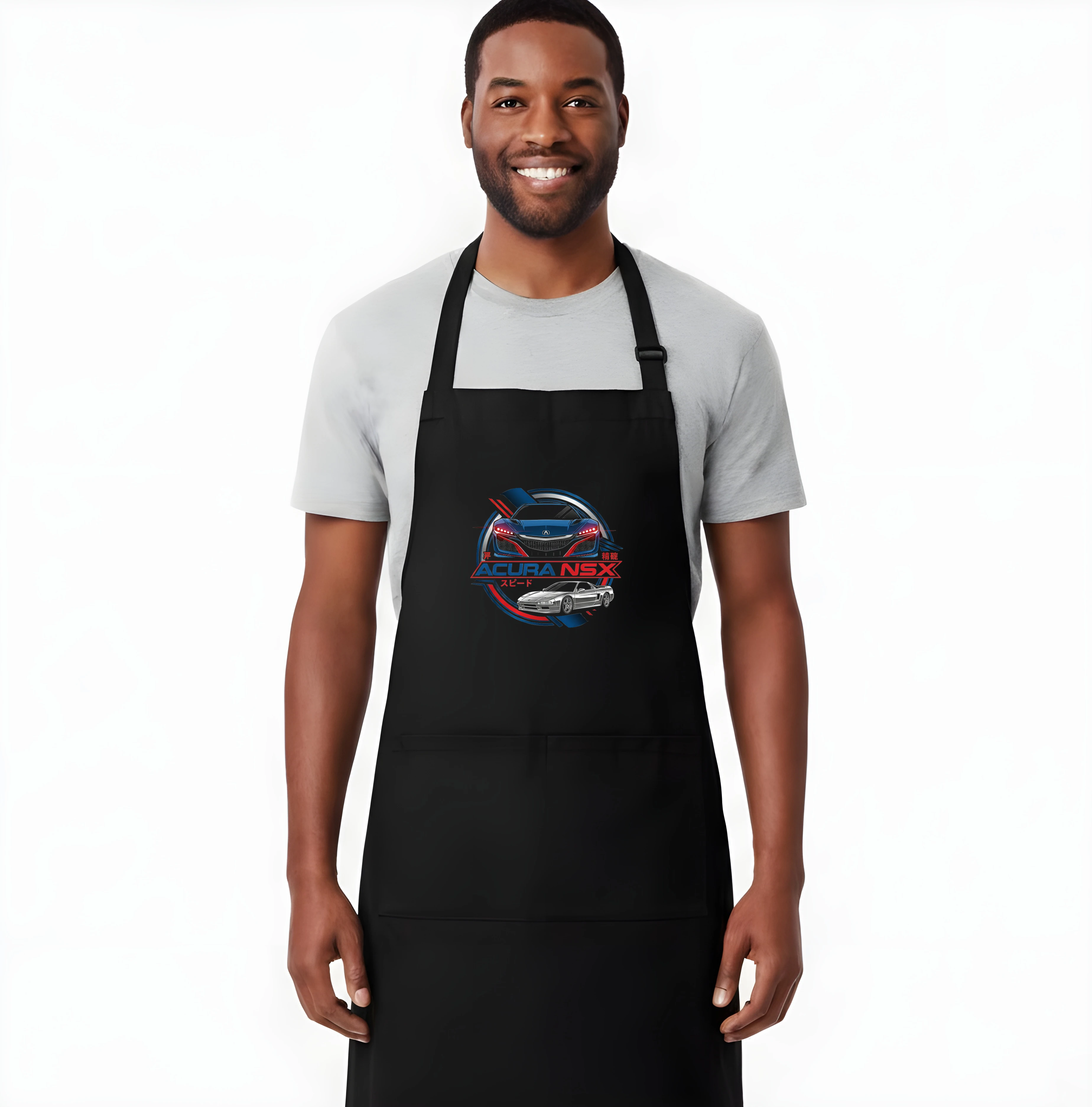 apron_black_Acura_Nsx_Japonská_Ikona_Rychlosti_A_Přesnosti_Ve_Futuristickém_Designu_Black