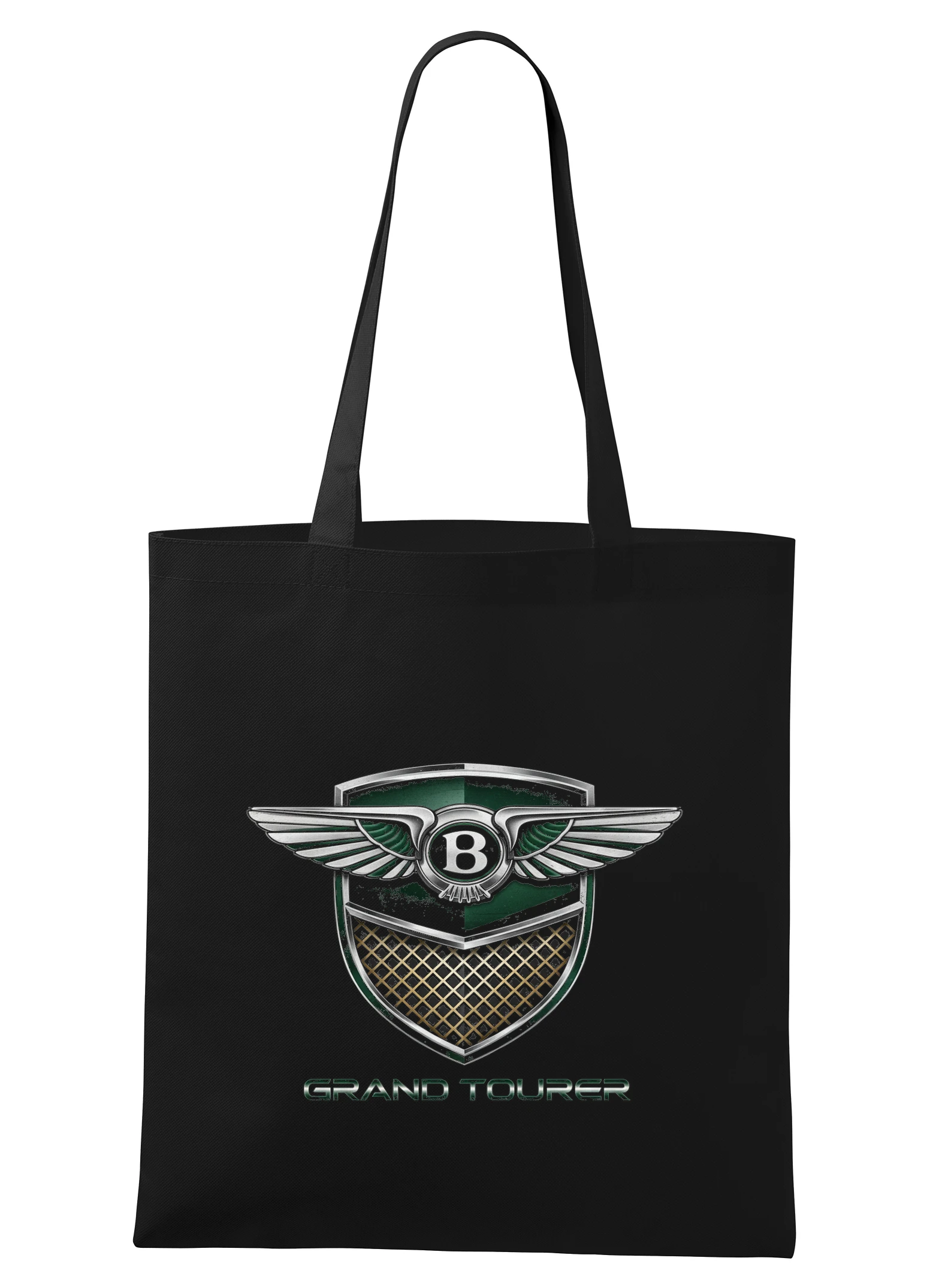 Nákupná taška Kráľovské Krídlo A Zelený Štít Grand Tourer Luxusné Ikona