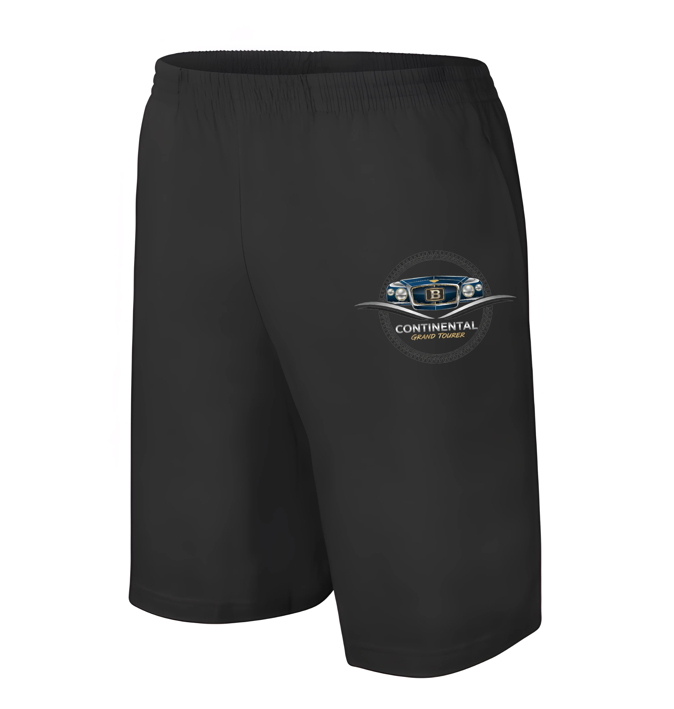 men_shorts_black_Síla_Elegance_Continental_Grand_Tourer_Luxusní_Emblém_Přesnost_A_Rychlost_Black_uptop