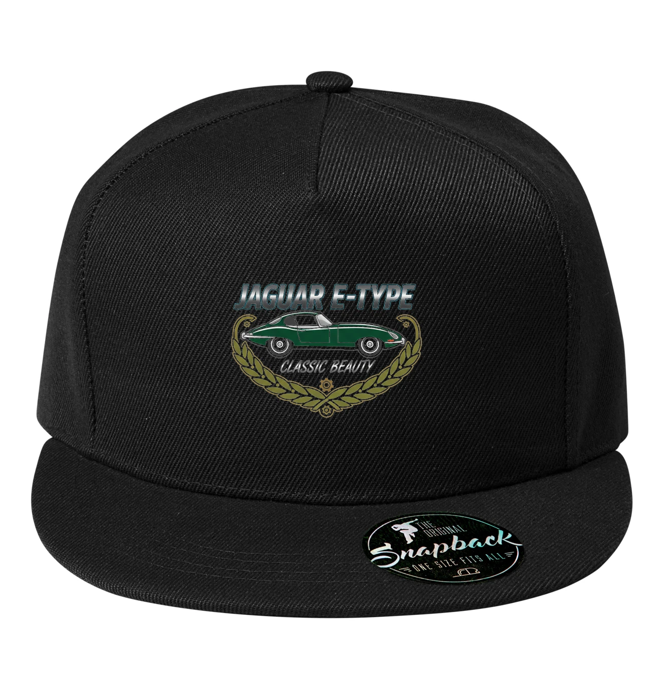 Snapback Jaguar Etype Klasická Krása Nadčasový Britský Sportovní Elegán
