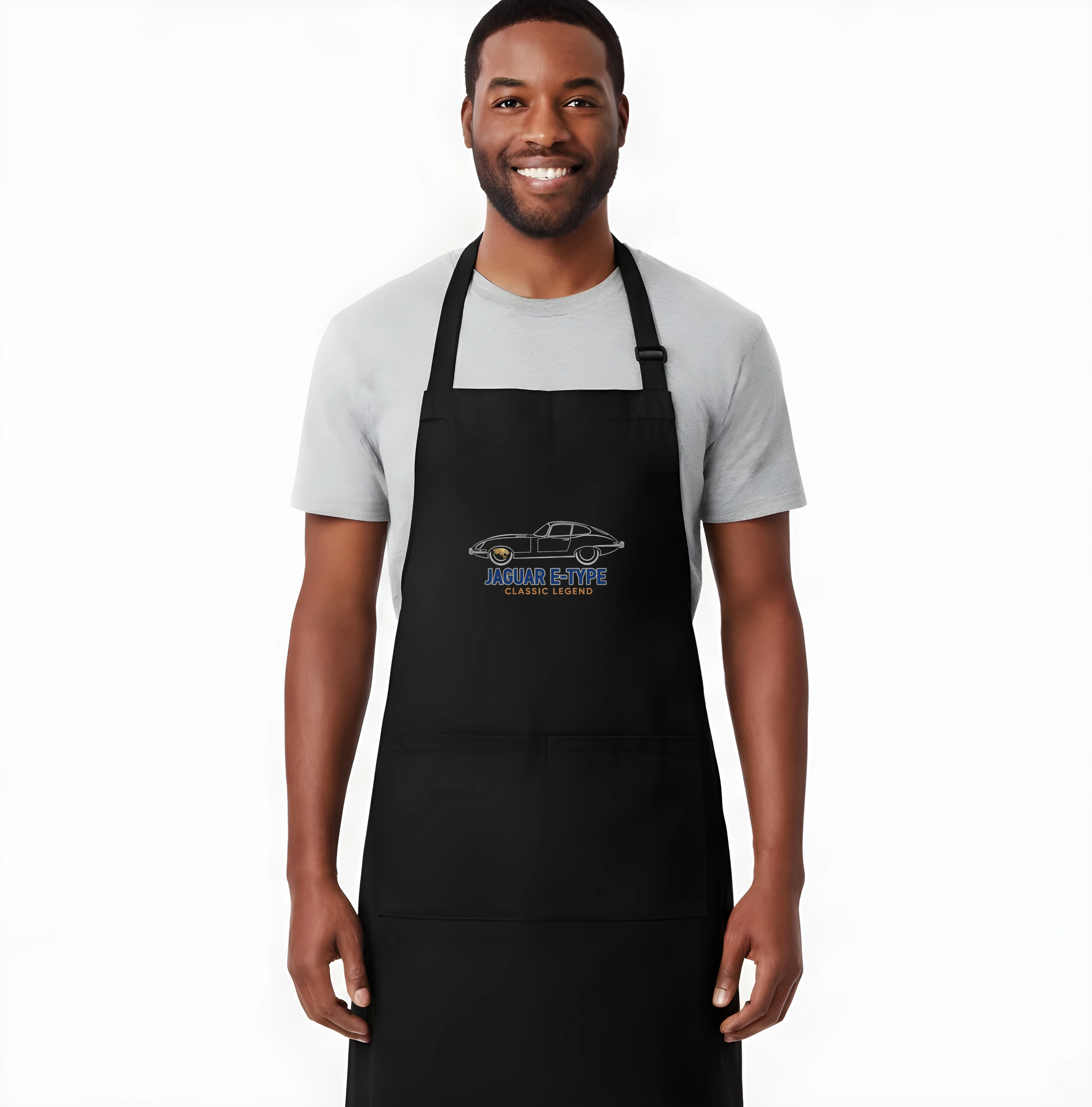 apron_black_Jaguar_Etype_Klasická_Legenda_Elegantní_Silueta_A_Zlatý_Detail_Black_middle