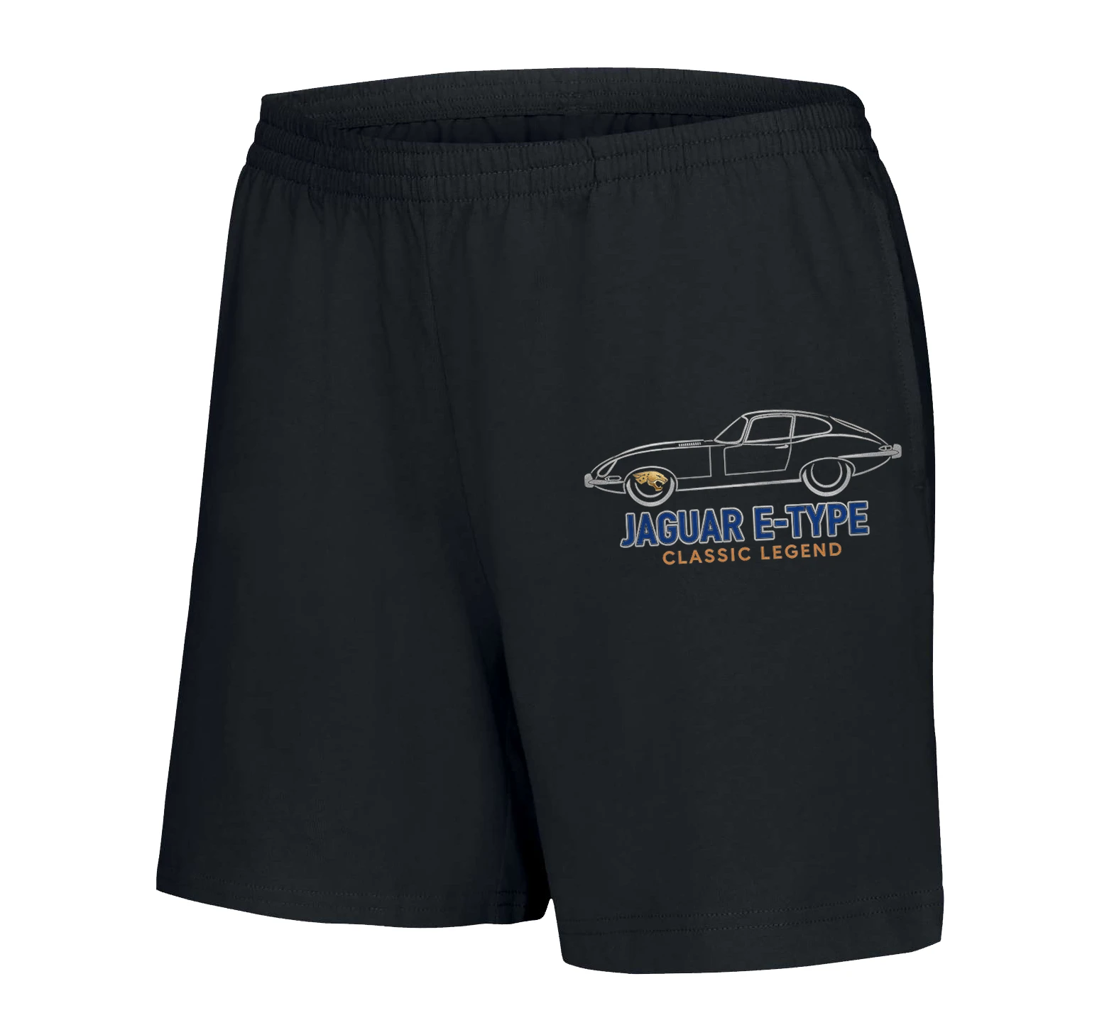woman_shorts_black_Jaguar_Etype_Klasická_Legenda_Elegantní_Silueta_A_Zlatý_Detail_Black_middle