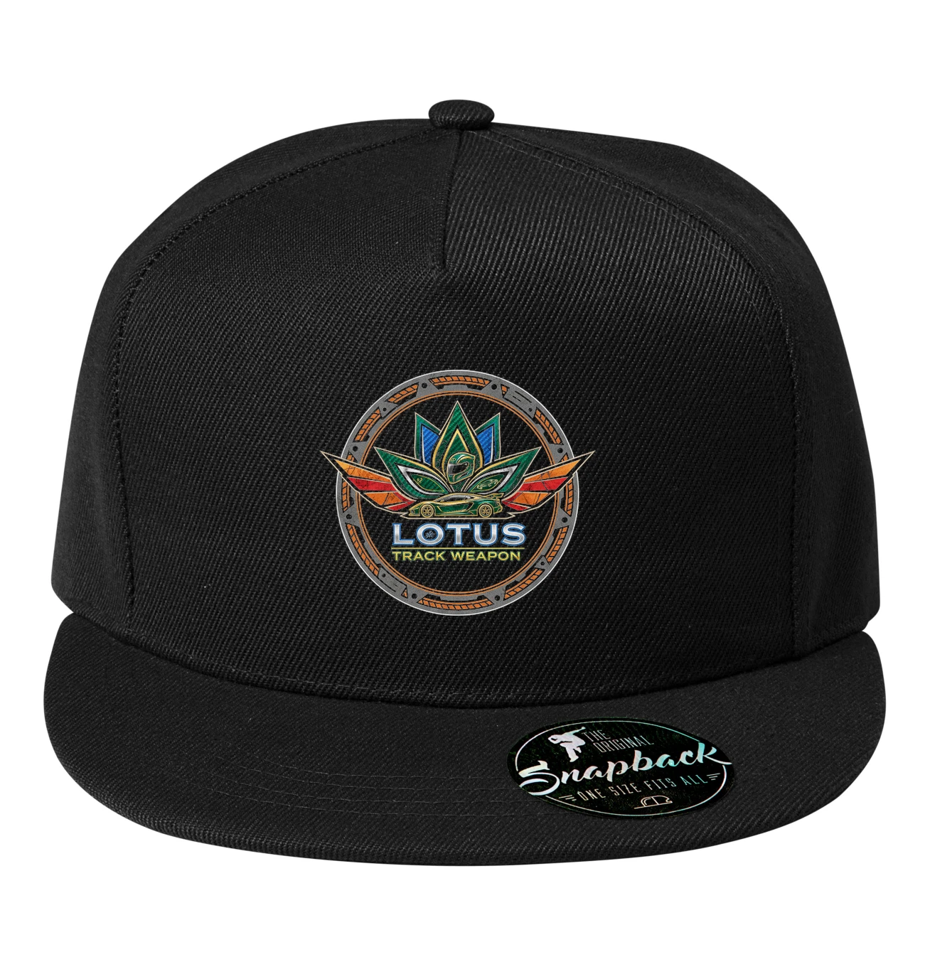 snapback_black_Lotus_Okruhová_Síla_Zelená_Zbraň_Rychlosti_A_Závodního_Šarmu_Black