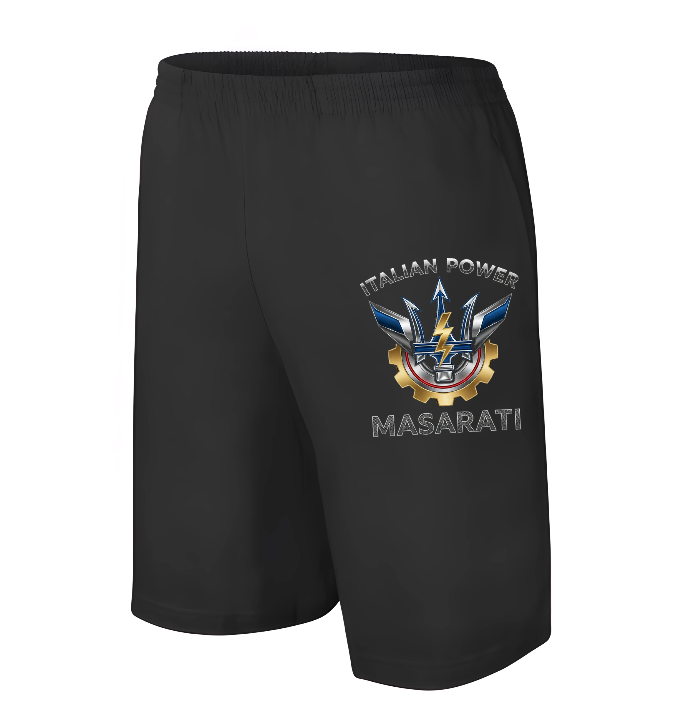 men_shorts_black_Italská_Síla_Trojzubce_Luxusní_Výkon_Italian_Power_A_Motorsportová_Ikona_Black