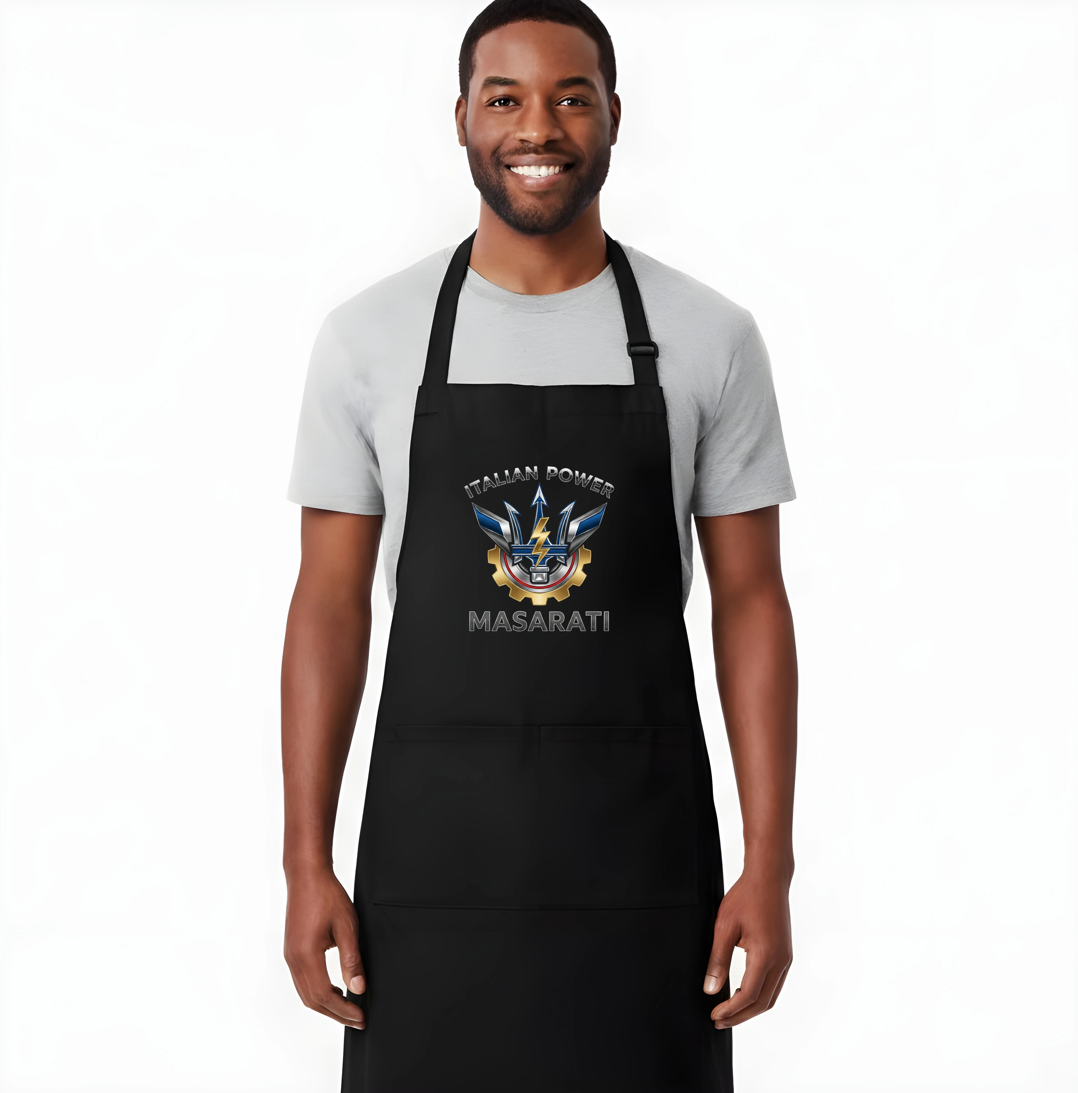 apron_black_Italská_Síla_Trojzubce_Luxusní_Výkon_Italian_Power_A_Motorsportová_Ikona_Black