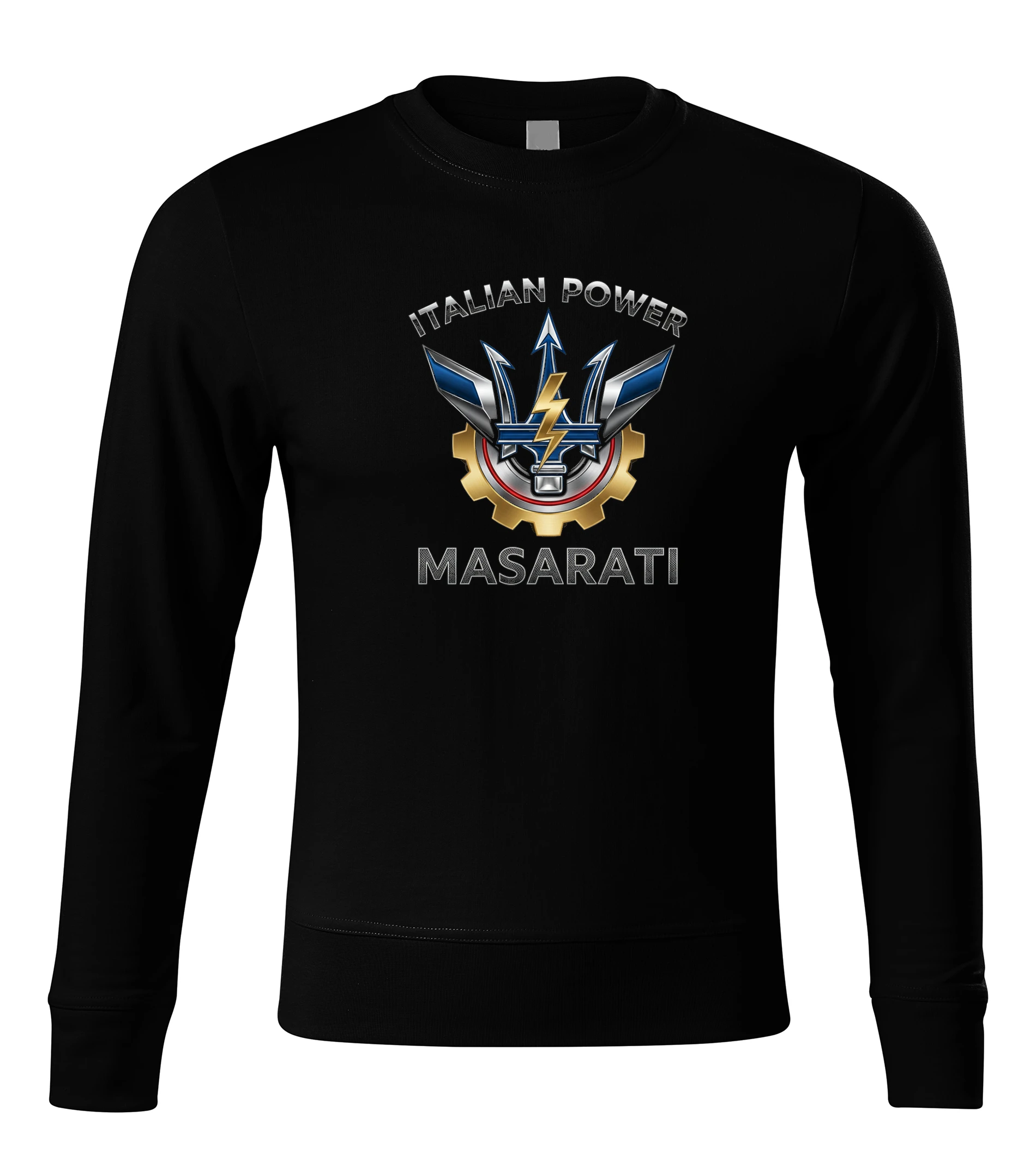sweatshirt_black_Italská_Síla_Trojzubce_Luxusní_Výkon_Italian_Power_A_Motorsportová_Ikona_Black
