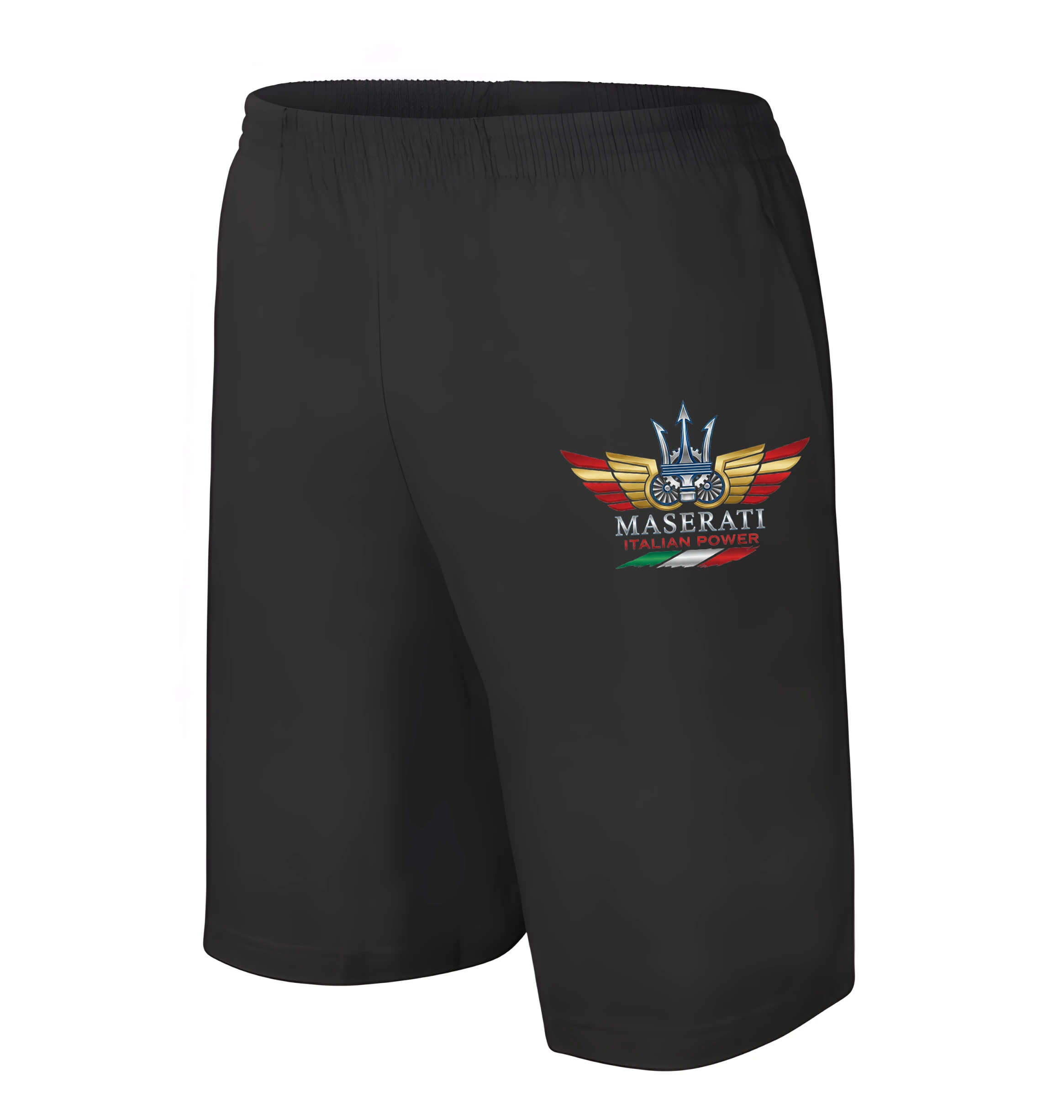 men_shorts_black_Maserati_Italská_Tridentová_Síla_Křídla_Precizní_Mechanika_A_Luxusní_Výkon_Black_uptop