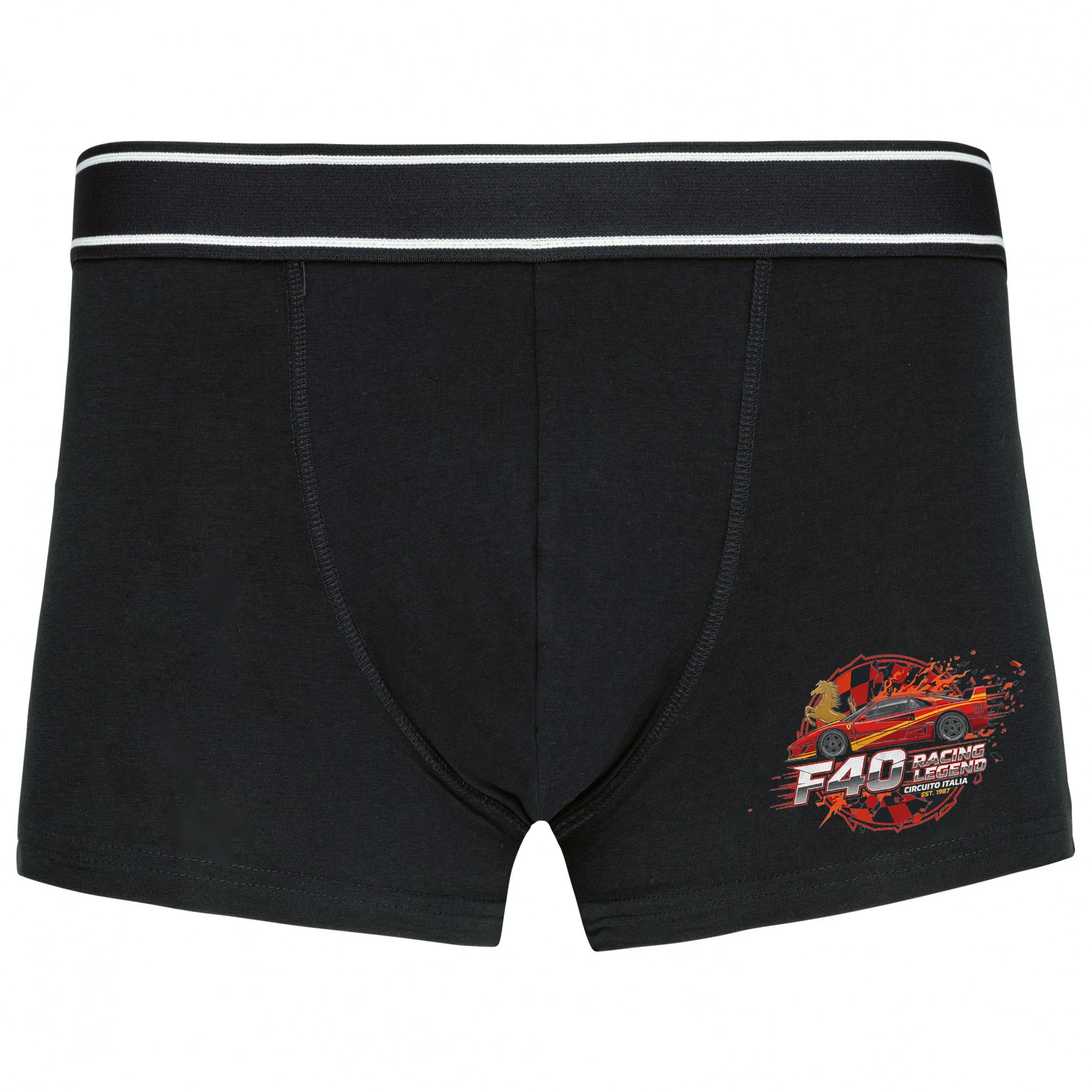 Boxer tüzes olasz versenyikon F40 versenylegenda a Circuito Italia-tól